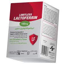 LIMITLESS LACTOFERRIN 100 MG 14 SACHETS