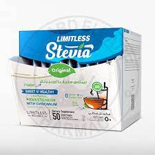 LIMITLESS STEVIA ORIGINAL 50 STICKS