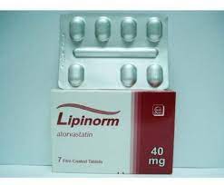 LIPINORM 40 MG 7 F.C.TAB