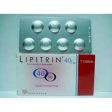 LIPITRIN 10/40 MG 7 TAB