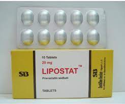 LIPOSTAT 20 MG 10 TAB