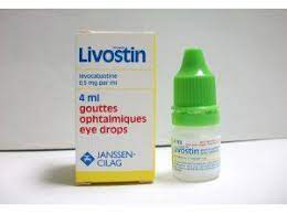 LIVOSTIN  0.5MG/ML EYE DROPS 4 ML