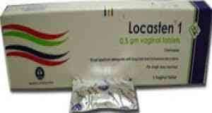 LOCASTEN 100 MG 6 VAG. TABS