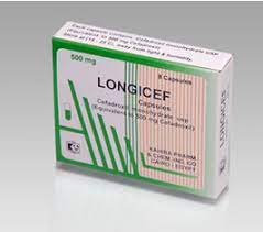 LONGICEF 500 MG 8 CAPS