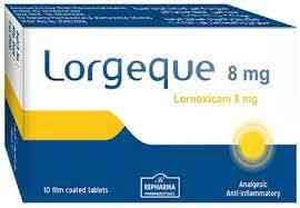 LORGEQUE 8MG 20 F.C.TAB