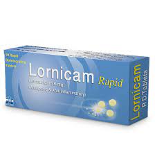 LORNICAM 8 MG RAPID 10 DISINTEGRATING TABS