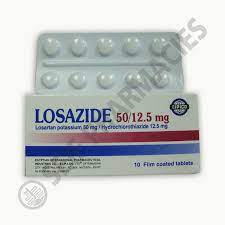 LOSAZIDE 100/25MG 10 F.C. TABS