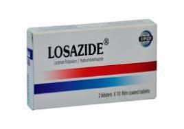 LOSAZIDE 50/12.5MG 10 F.C.TABS