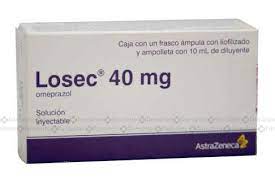 LOSEC 40MG/ML PWD. FOR I.V. INF. VIAL(CANCELLED)