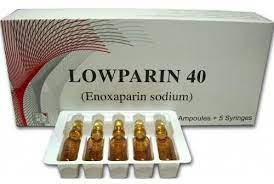 LOWPARIN 40MG/0.4ML S.C. 5 AMP. (N/A)