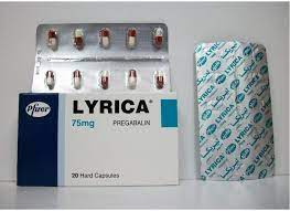 LYRICA 75MG 20 CAPS