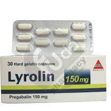 LYROLIN 150MG 30 CAPS