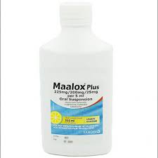 MAALOX PLUS (LEMON FLAVOURED) 355ML SUSP