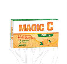 MAGIC C 1000 MG 10 CHEW. TABS