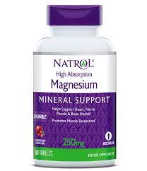 MAGNESIUM 250 MG 60 TABS. (NATROL)