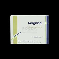 MAGNISOL 0.5GM/5ML 6 AMPS