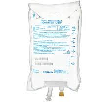 MANNITOL 10% (ALLMED) I.V. INF. 500 ML (RUBBER CAP)