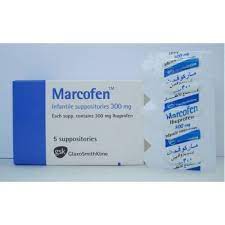 MARCOFEN 300MG 5 PAED. SUPP