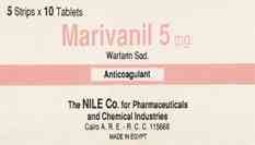 MARIVANIL 5MG 50 TAB