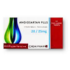 ANGIOSARTAN PLUS 20/25 MG  28 F.C. TABS