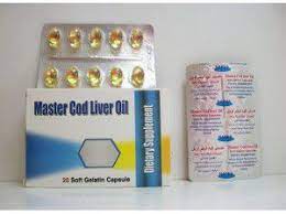 MASTER COD LIVER OIL 20 CAPS