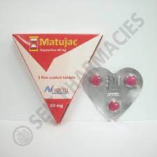 MATUJAC 60 MG 3 F.C. TABS