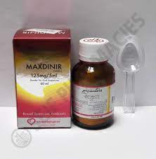 MAXDINIR 125MG/5ML 60ML SUSP