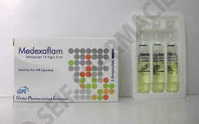 MEDEXAFLAM 15MG/1.5ML 3 AMP