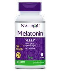 MELATONIN 3 MG 100 TABS. (NATROL)