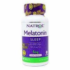 MELATONIN 5 MG 120 TABS. (ILLEGAL IMPORT)