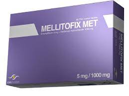 MELLITOFIX MET 5/1000 MG 30 F.C. TABS