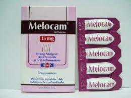 MELOCAM 15MG 5 SUPP