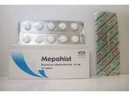 MEPAHIST 16 MG 10 TAB