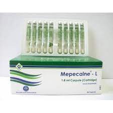 MEPECAINE-L 50 CARPULES