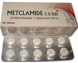 METCLAMIDE 2.5/500MG 30 TAB