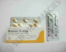 MICTONORM XL 30 MG 28 SUGAR C.TABS