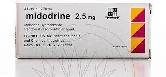 MIDODRINE 2.5MG 20 TAB