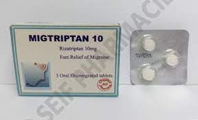 MIGTRIPTAN 10 MG 3 DISINTEGRATING TABS