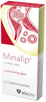 MINALIP PLUS 10/40MG 7 TABS