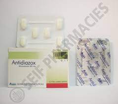 ANTIDIAZOX 500MG 12 F.C.TAB