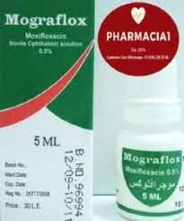 MOGRAFLOX 0.5% EYE DROPS 5 ML