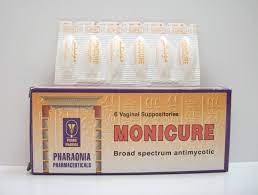 MONICURE 200MG 6 VAGINAL SUPP