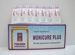 MONICURE PLUS VAGINAL SUPP