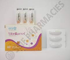 MONILIARRET 90MG 6 VAG. SUPP