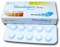 MOODAPEX 50MG 30 F.C.TAB