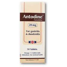 ANTODINE 20 MG 10 EFFERVESCENT TABS