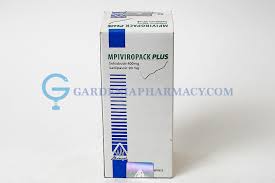 MPIVIROPACK PLUS 90/400MG 28 TABLETS