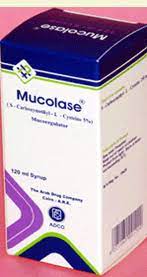 MUCOLASE 5% SYRUP 120ML