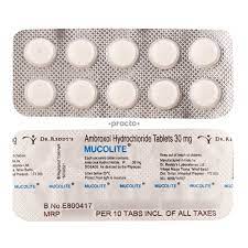 MUCOLINE 30MG 30 TAB. (N/A)