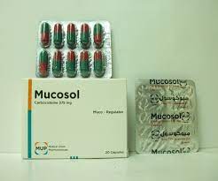 MUCOSOL 375MG 20 CAPS